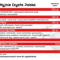 Ile kosztuje czyszczenie auta w środku? Cennik, pakiety i porady