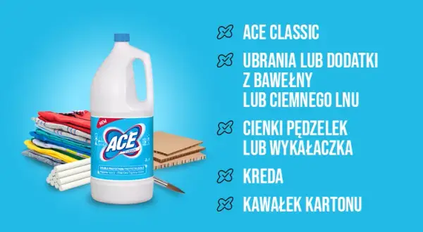 Wybielacz Ace do czego? Sekrety bieli i czystości w domu
